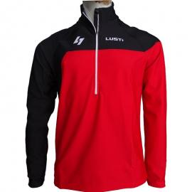 Ανδρικά ισοθερμικά Fleece Lusti power stretch Black-red