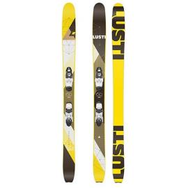 Πέδιλα σκι Lusti Vertigo Freeride + Δέστρα Vist Speedspacer Din 4-12