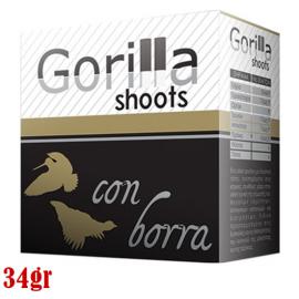 Φυσίγγια κυνηγιού μάλλινη τάπα Gorilla Con Bora 34gr