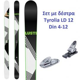 Πέδιλα σκι Lusti Exo Freestyle + Δέστρα Tyrolia LD12 Din 4-12