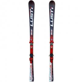 Πολύ ελαφρώς μεταχειρισμένα σκι Lusti Titanium SL Race + Δέστρα Tyrolia Power Select  Din 4-15