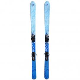 Ελαφρώς μεταχειρισμένα εφηβικά πέδιλα σκι Pale G Carve Blue + Δέστρα Tyrolia SX4.5 No 2