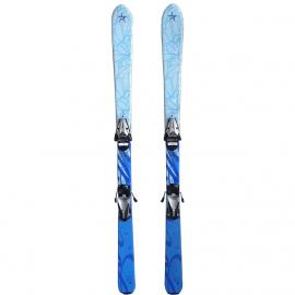 Ελαφρώς μεταχειρισμένα εφηβικά πέδιλα σκι Pale G Carve Blue + Δέστρα Tyrolia SL100 No 2