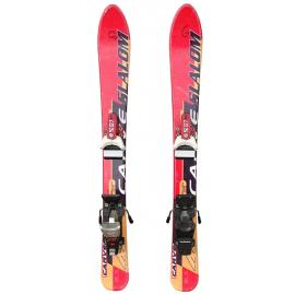 Μεταχειρισμένα παιδικά πέδιλα σκι Pale Slalom + Δέστρα Salomon  80cm