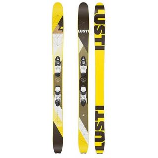 Πέδιλα σκι Lusti Vertigo Freeride + Δέστρα Vist Speedspacer Din 4-12