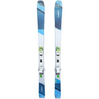 Σχεδόν αχρησιμοποίητα πέδιλα σκι Lusti CWR 95 Plus All Mountain + Vist VSP + Carve plate Speedcom Din 3,5-11