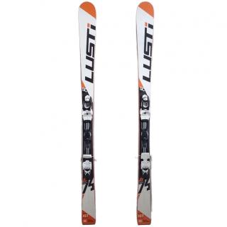 Ελαφρώς μεταχειρισμένα πέδιλα σκι Lusti SC Sport Carving + Δέστρα Vist Speedcom 3-10